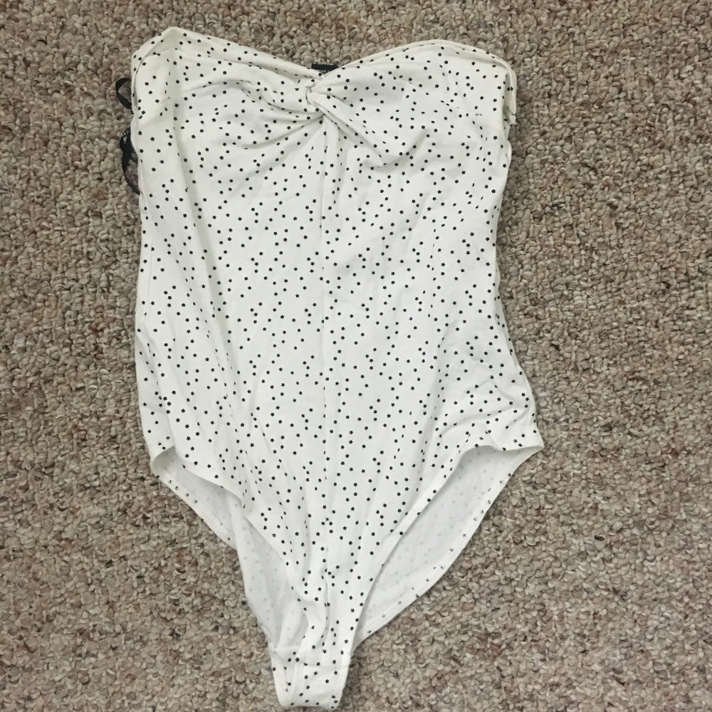 strapless bodysuit